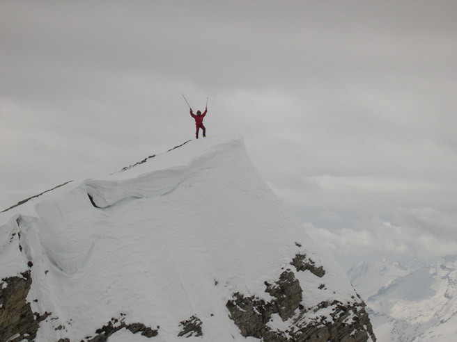 Pizzo Uccello , punta.