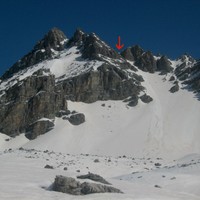 Face et couloir SW de Rochebrune