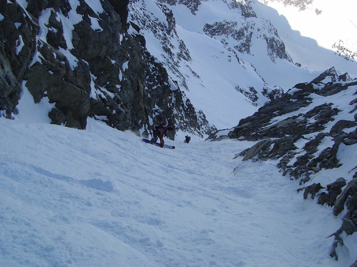 Première descente de l'Hockenhorn sur le Gasteretal