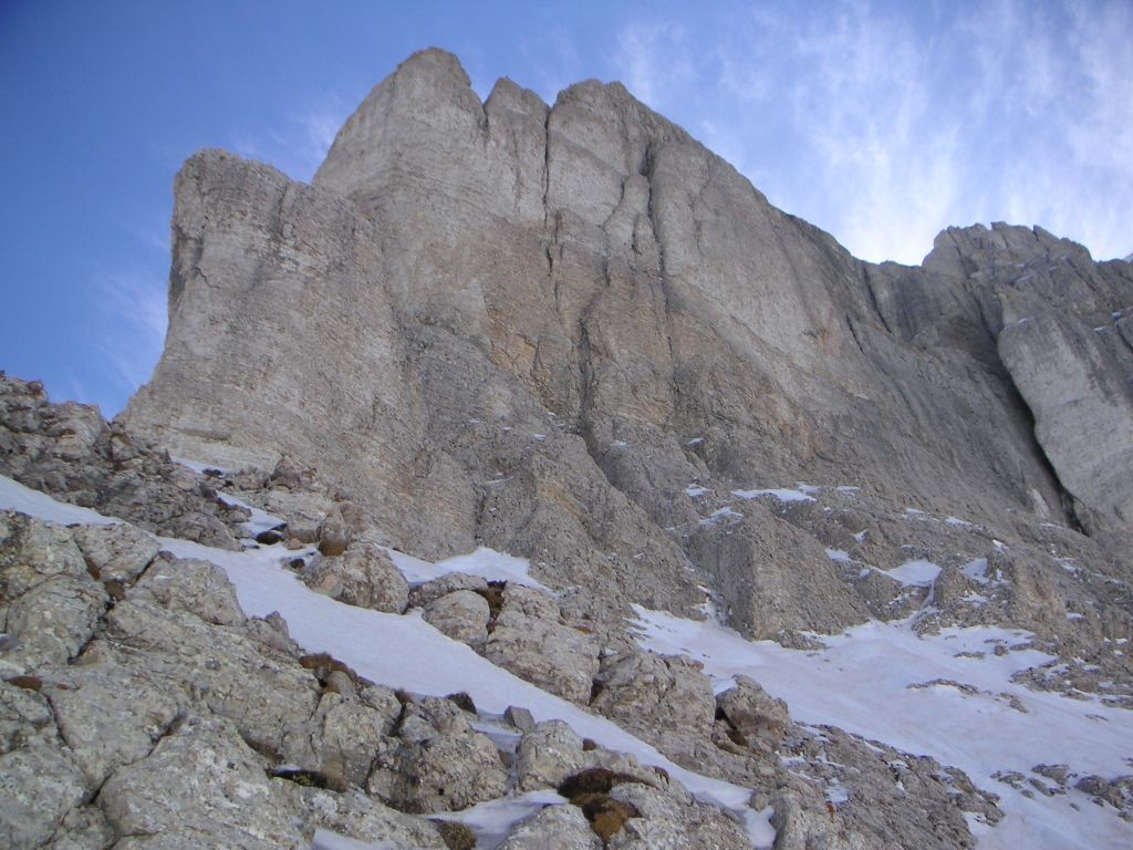 1° partie de la course- Face Nord de l'Obiou