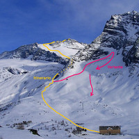 Breithorn, la salita dal Passo del Sempione