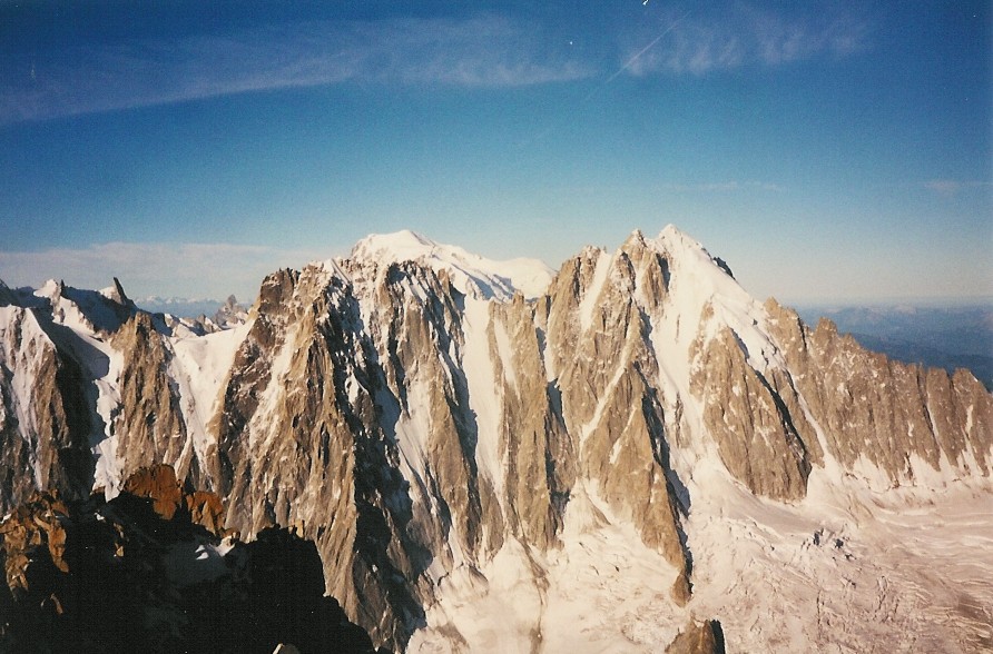 Le Mont-Blanc et la Verte