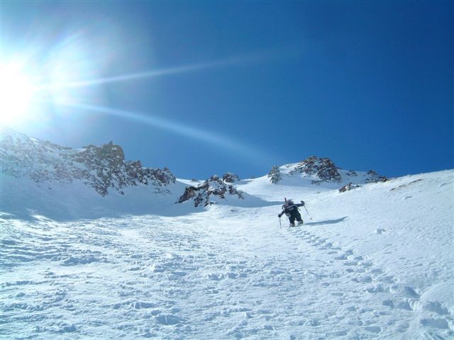 Remontée du couloir