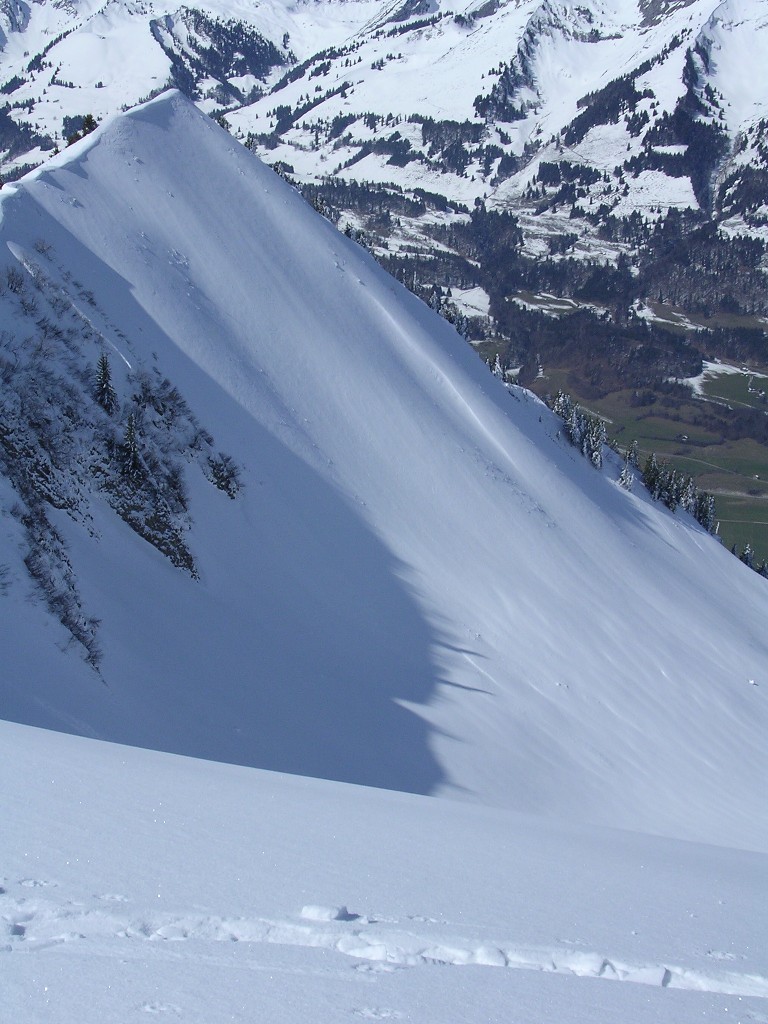 Les Millets variante de descente