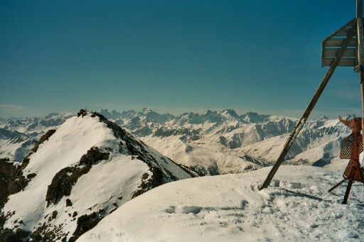 vue du sommet du Brequin