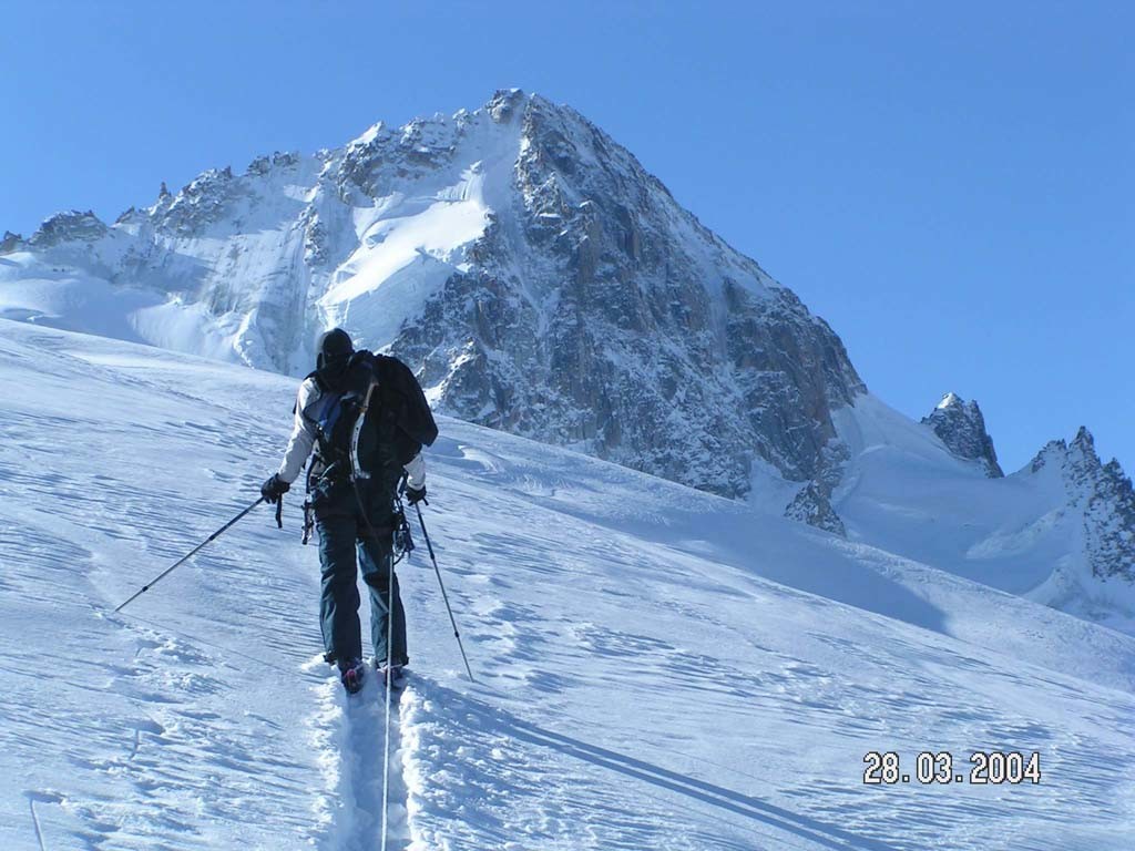 aiguille du tour : approche