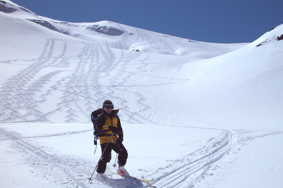 Descente de l'Arpelistock
