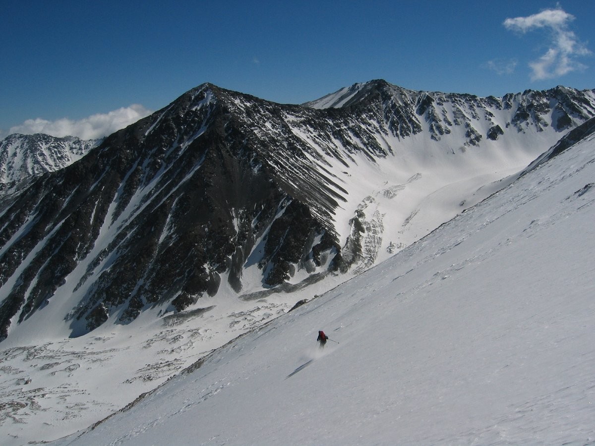 Descente de la face Est