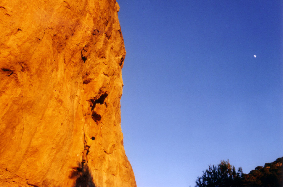 Siurana coucher de soleil