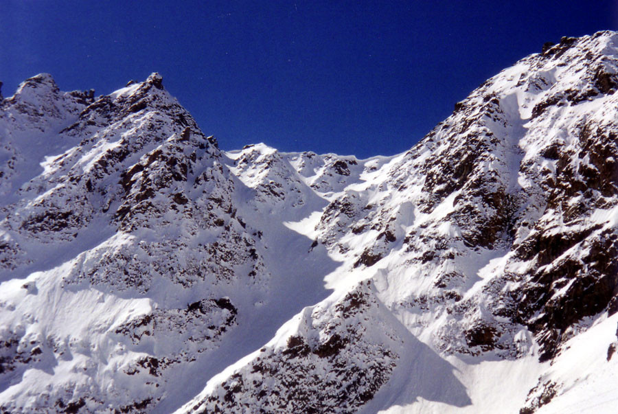 Couloirs du pic de lac de Combeynot