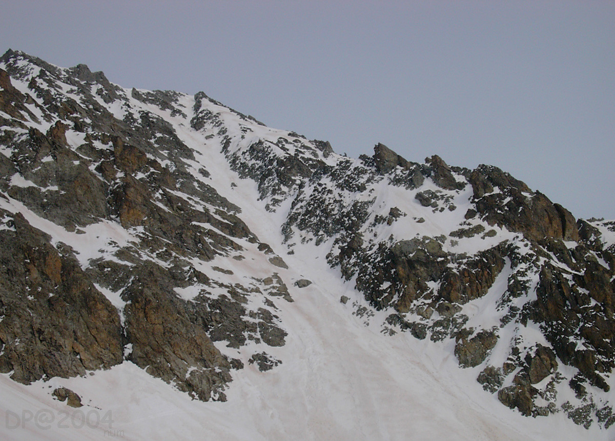 Pic de Dormillouse : Couloir W