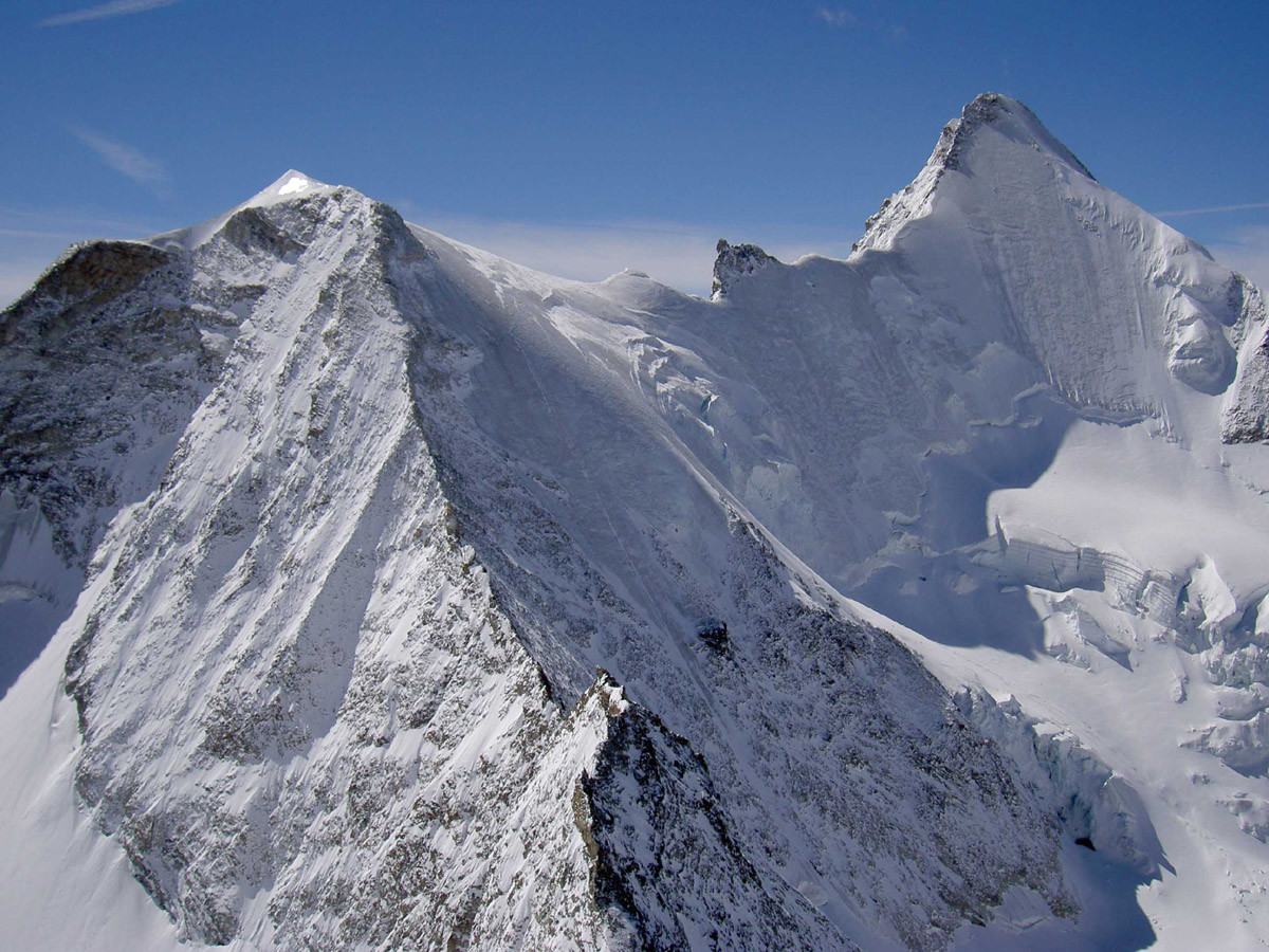 Ober Gabelhorn depuis le sommet du Trifthorn