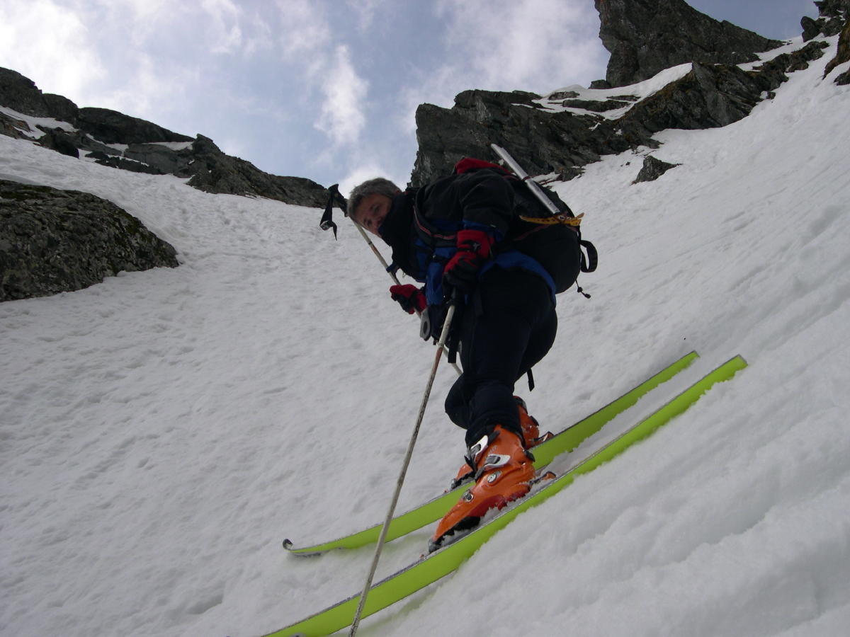 Gd Replomb: haut du couloir du lac bleu