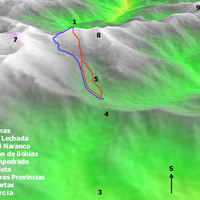Pico Lomas - Itinerario por el Hoyo Empedrado