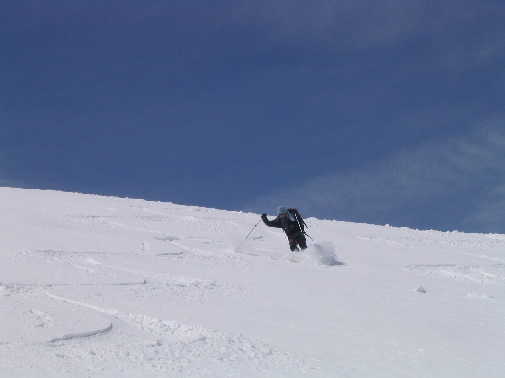 Descente du Fiescherhorn