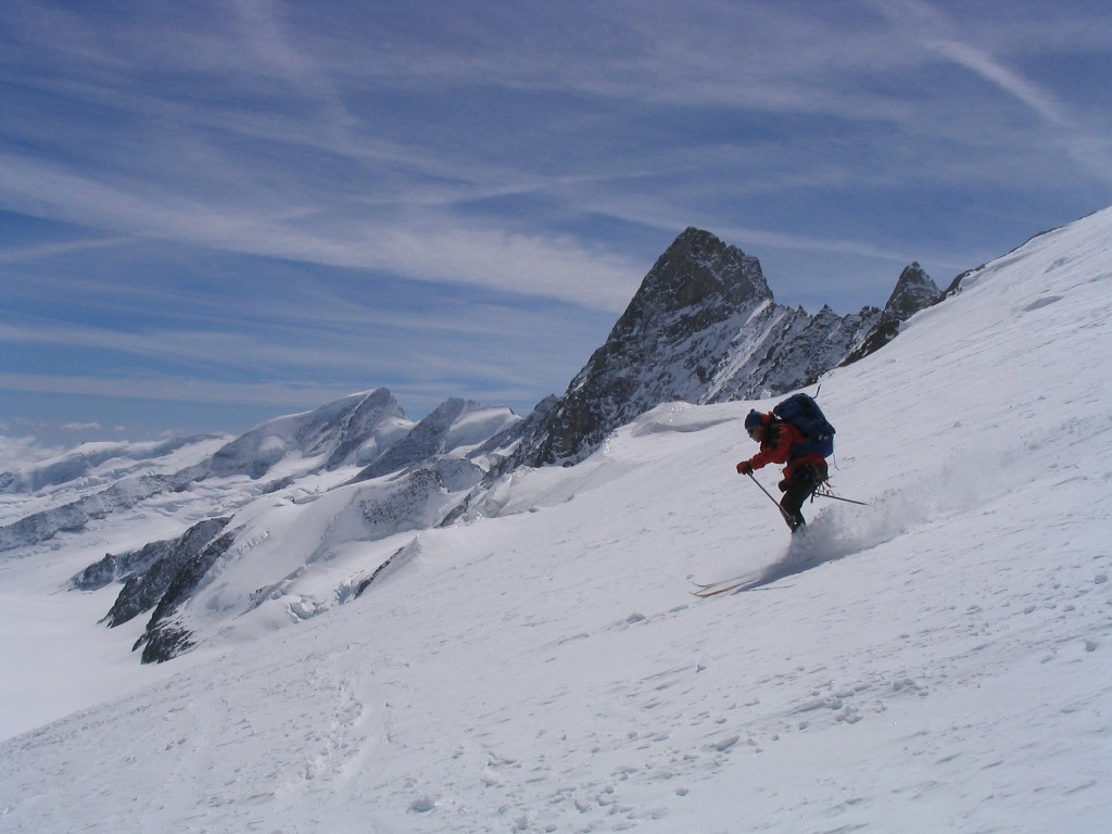 Silvio devant le Grunhorn