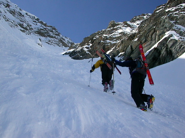 Couloir NE de la Pte de Chaborgne