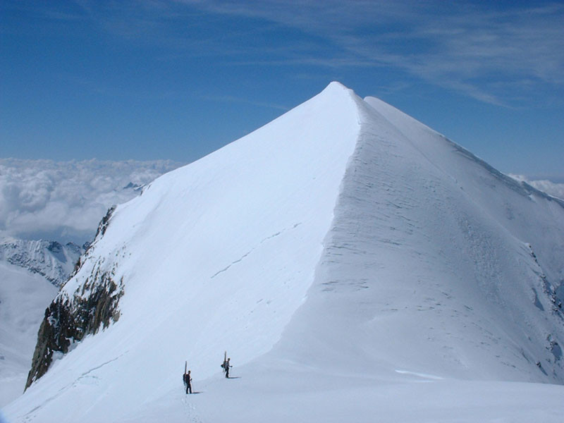Dômes de Miages. Dôme 3666m