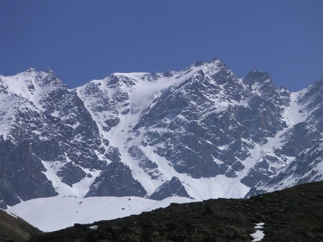 Petit Combin par le glacier Pendant