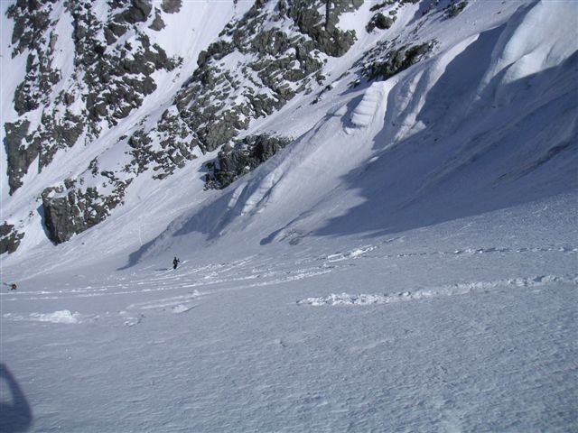 Descente à coté du Pendant