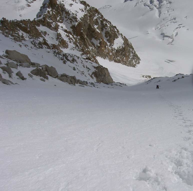 Couloir Barbey à l'Aiguille d'Argentière
