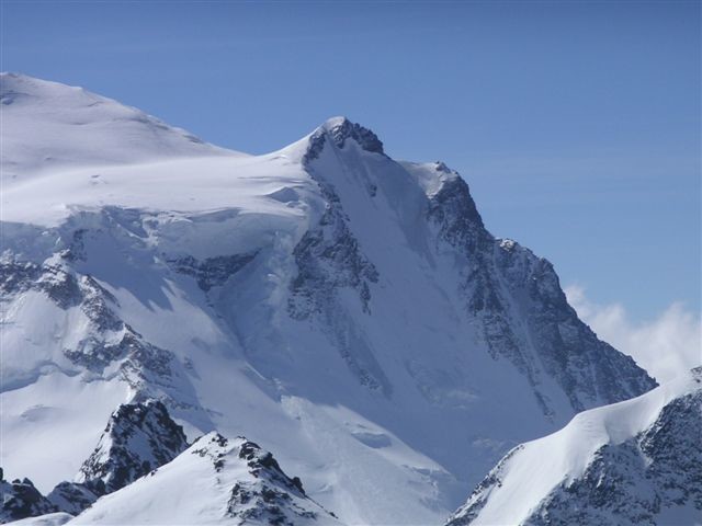 Pour info, état de la face NO du Grand Combin