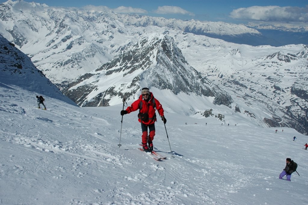 Giampaolo al Breithornpass