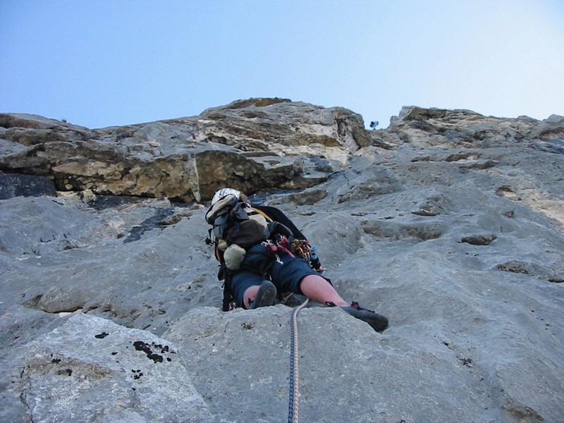 Longueur en 6c dalle