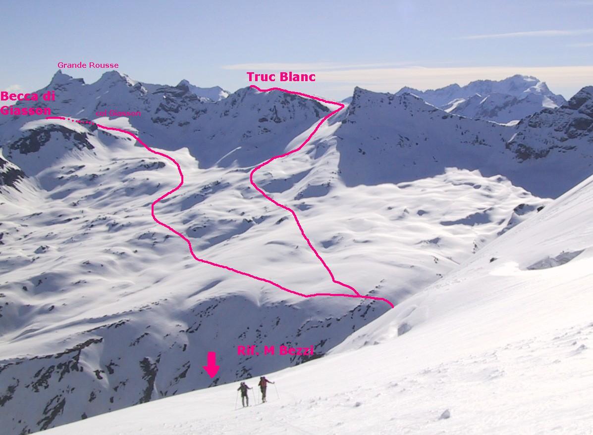 Truc Blanc Traversée du Val de Rhêmes au Refuge Mario Bezzi