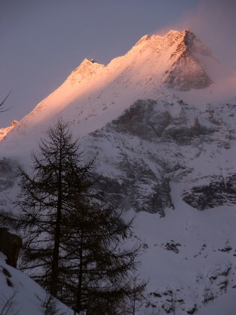 couché de soleil depuis prareyer