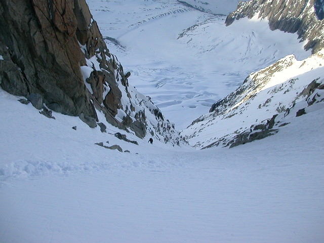 Couloir Whymper,partie finale