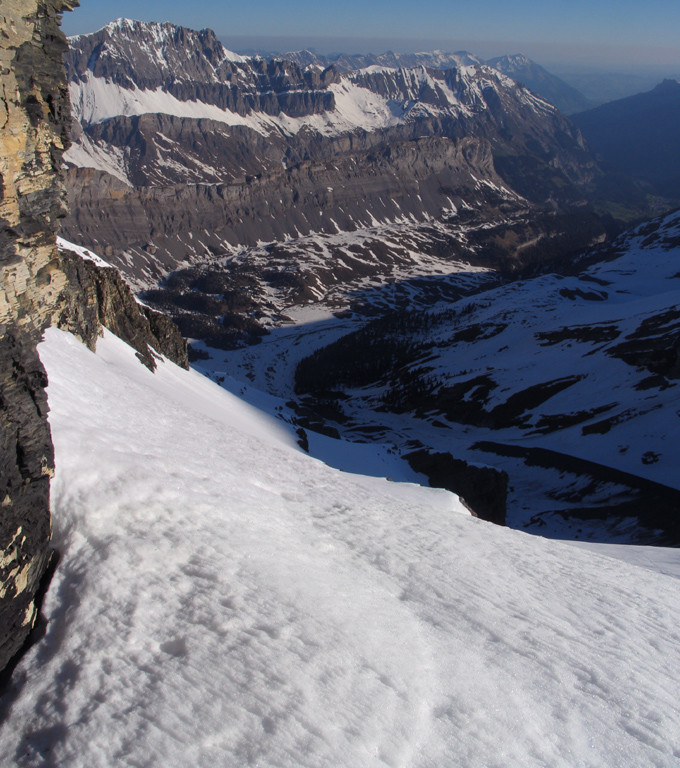 balcon NE partant du Rindersattel ( Rinderhorn )