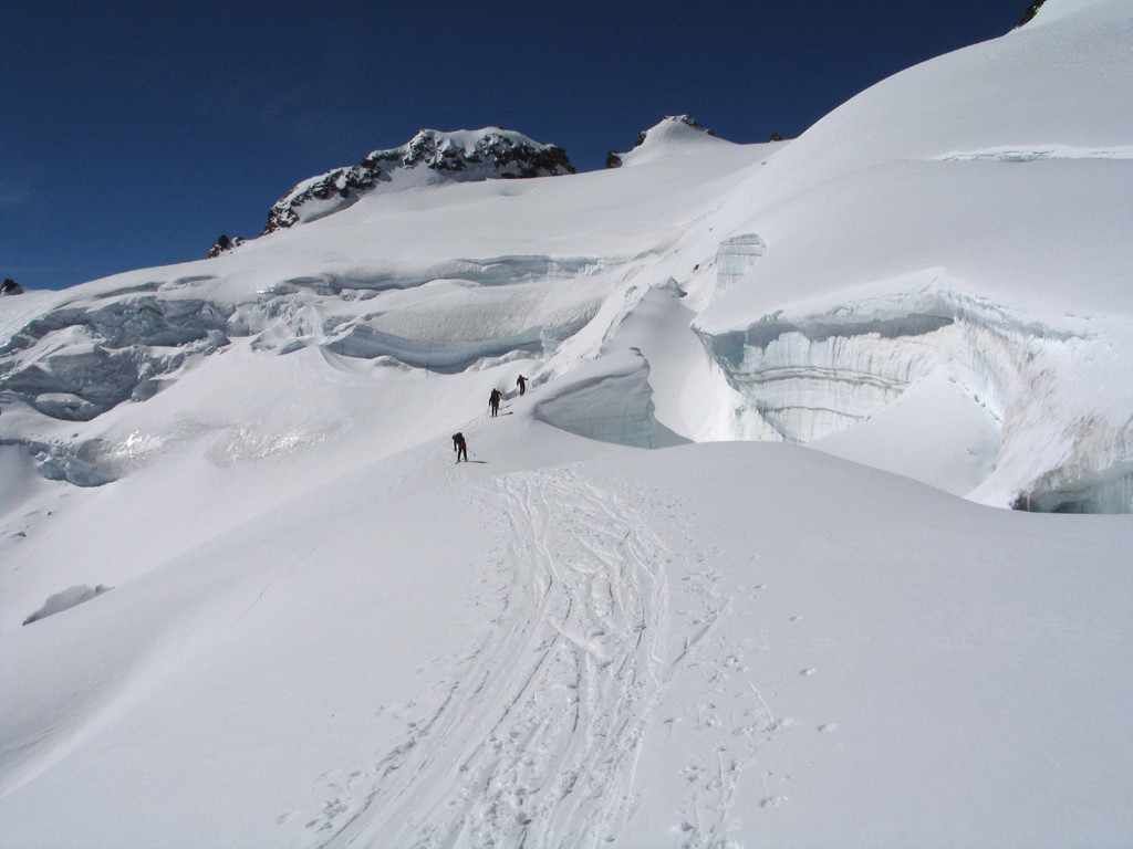Grande Crevasse au Mont Vélan