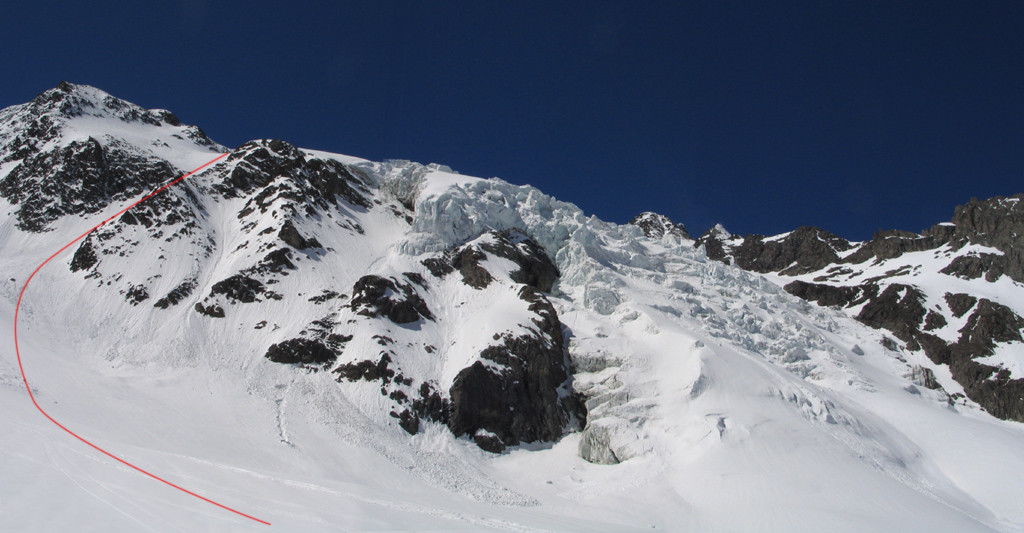 Le Verrou du glacier de Valsorey