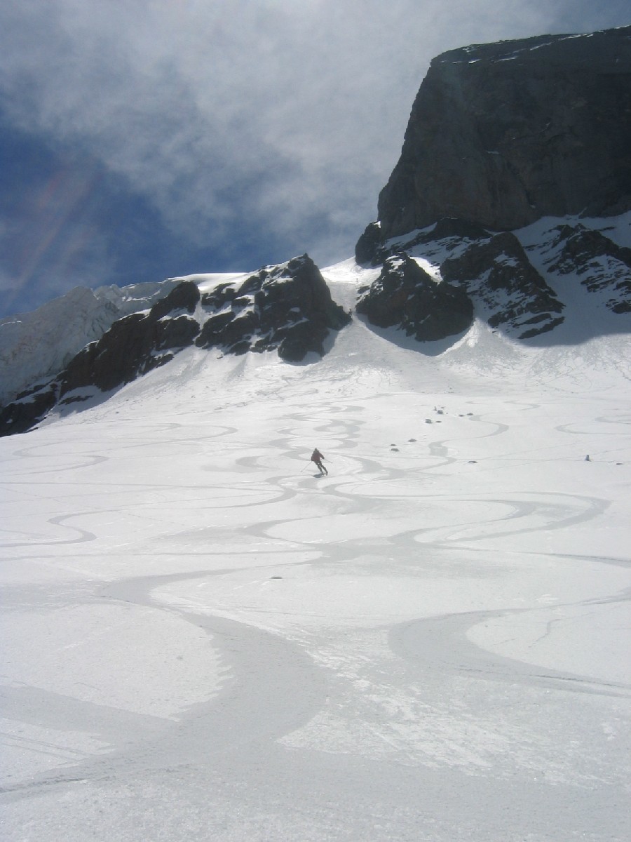 Il canalino di S 5 al Doldenhorn