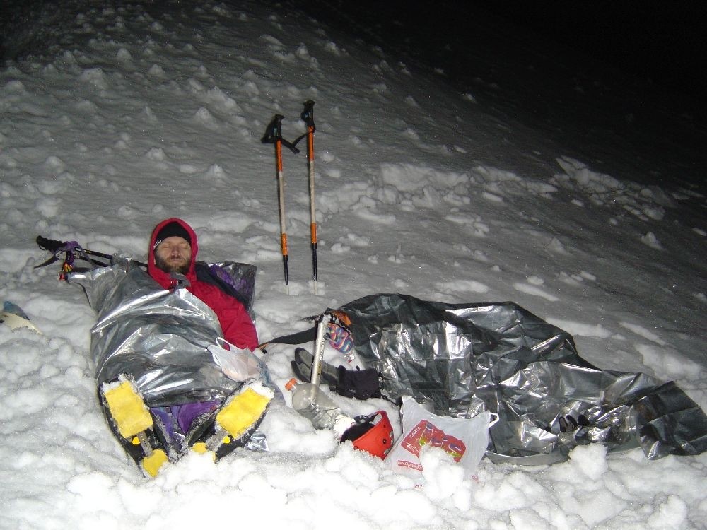 Photo 2 : ... c'est pourquoi on va préférer le bivouac
