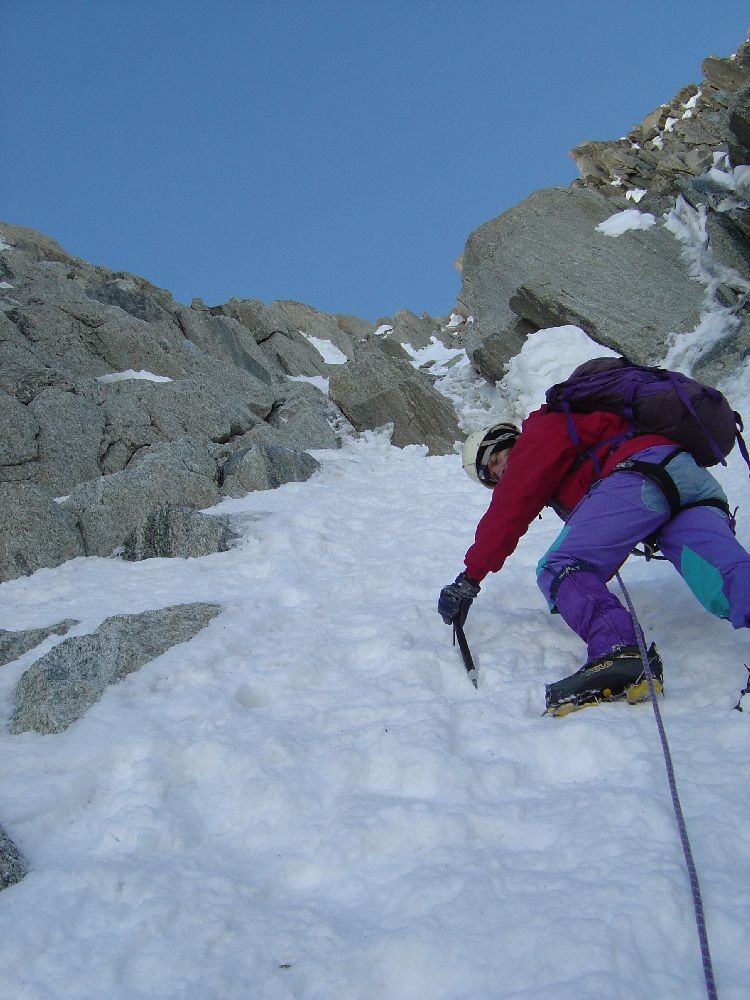 Photo 5 : Un peu de glace dans le Whymper