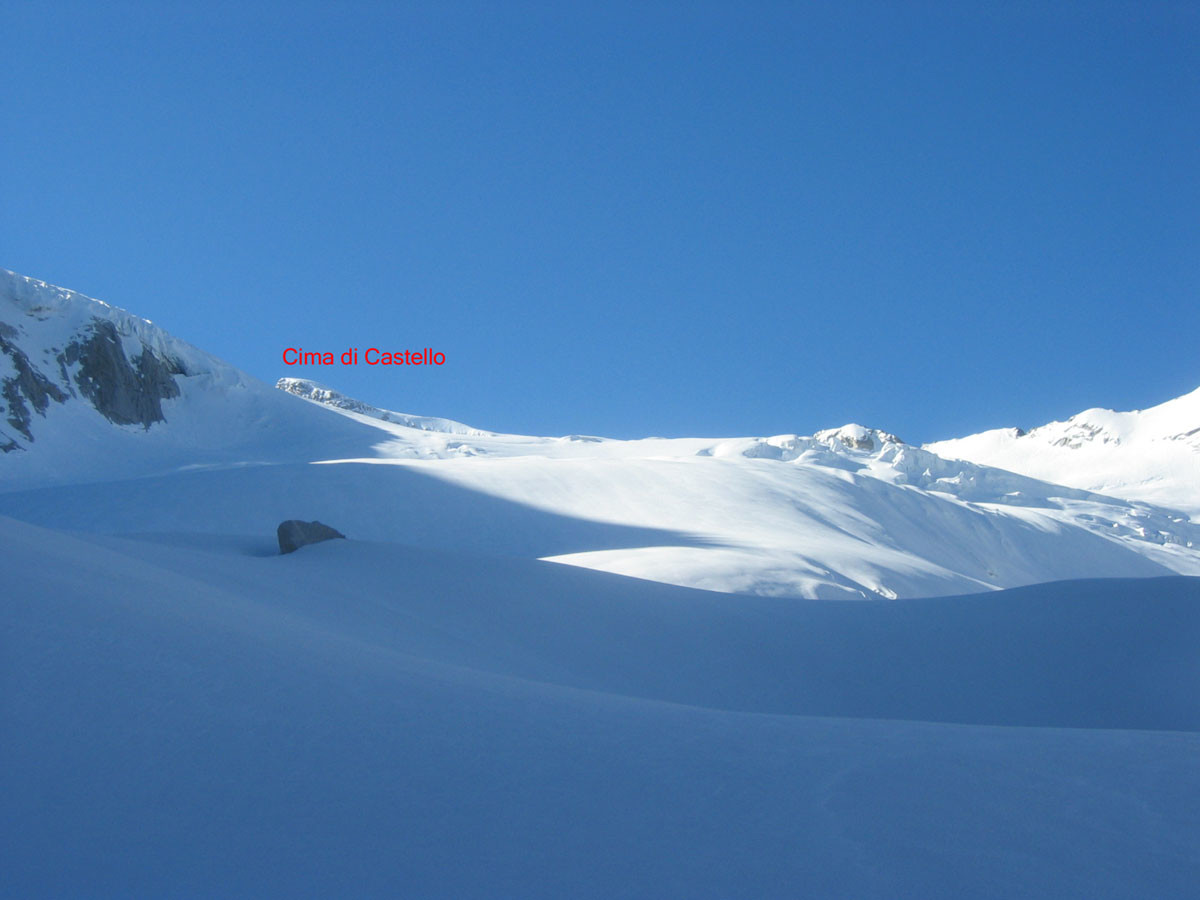 salendo al passo 3104