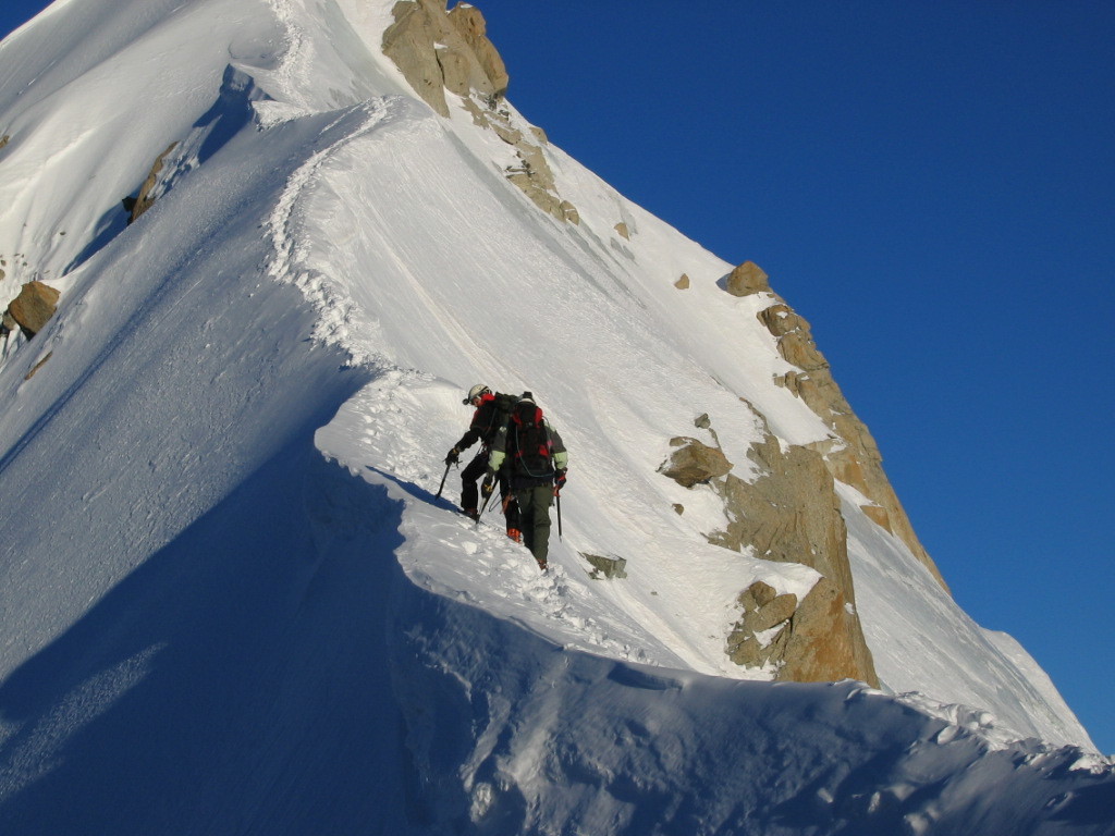 Whymper,l'arête