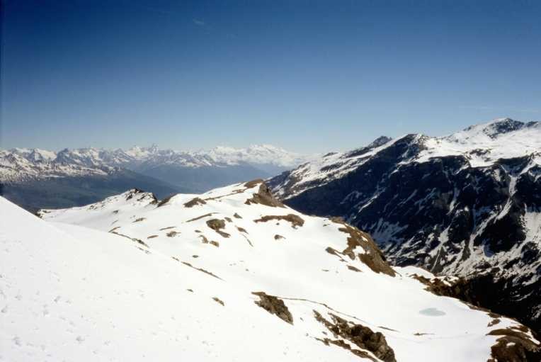 Il lago di Morion dalla bocchetta