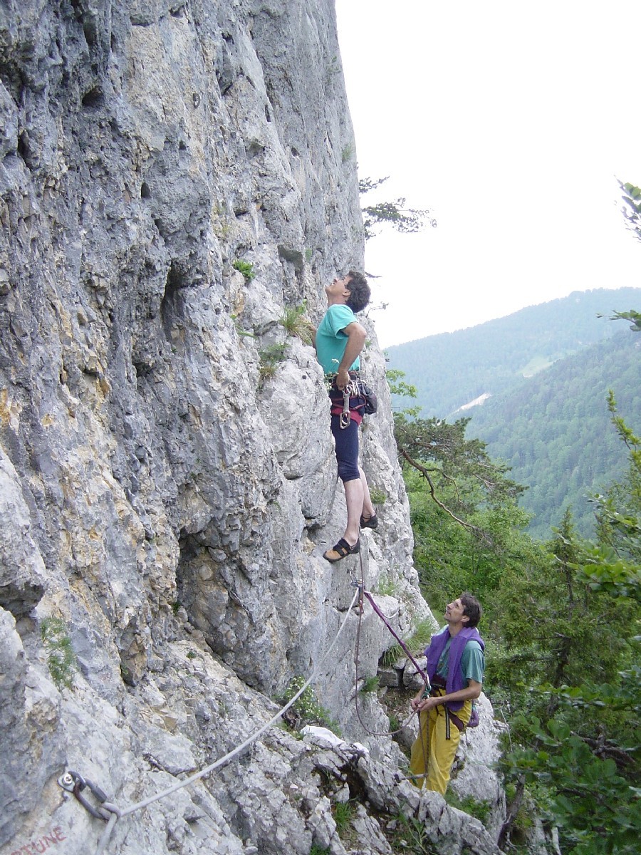 F. Dupont et D. Mettler dans "Pluton" au Schilt.