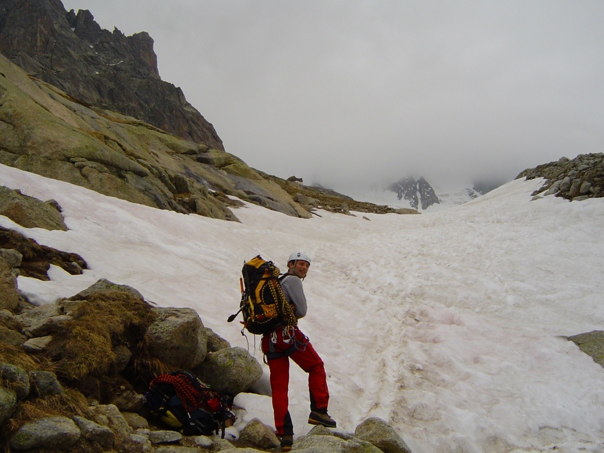 Arrivée au refuge du couvercle