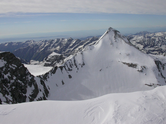 La Tresenta vue de la Becca di Moncorvé