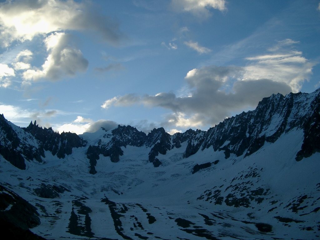 Le glacier de Talèfre