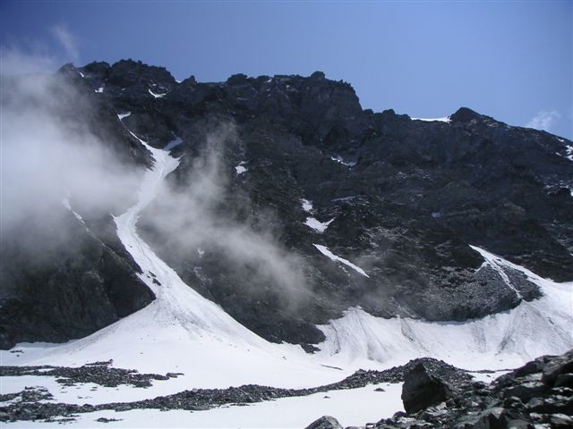 Couloir nord du Mt Velan