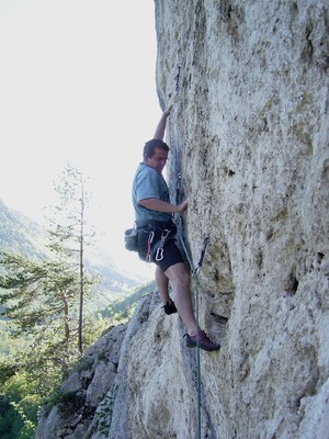 B.Girardin dans "Rubbery" à Bonnes Fontaines, Suisse.