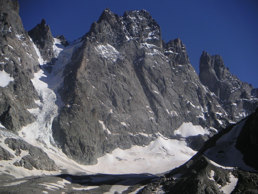 Pic Sans Nom, versant Glacier Noir