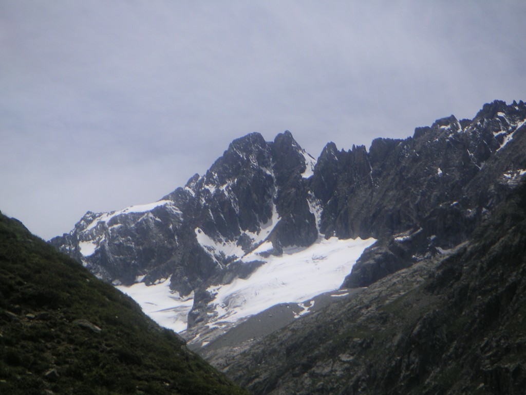 La Tete de l'Etret et son fameux couloir.