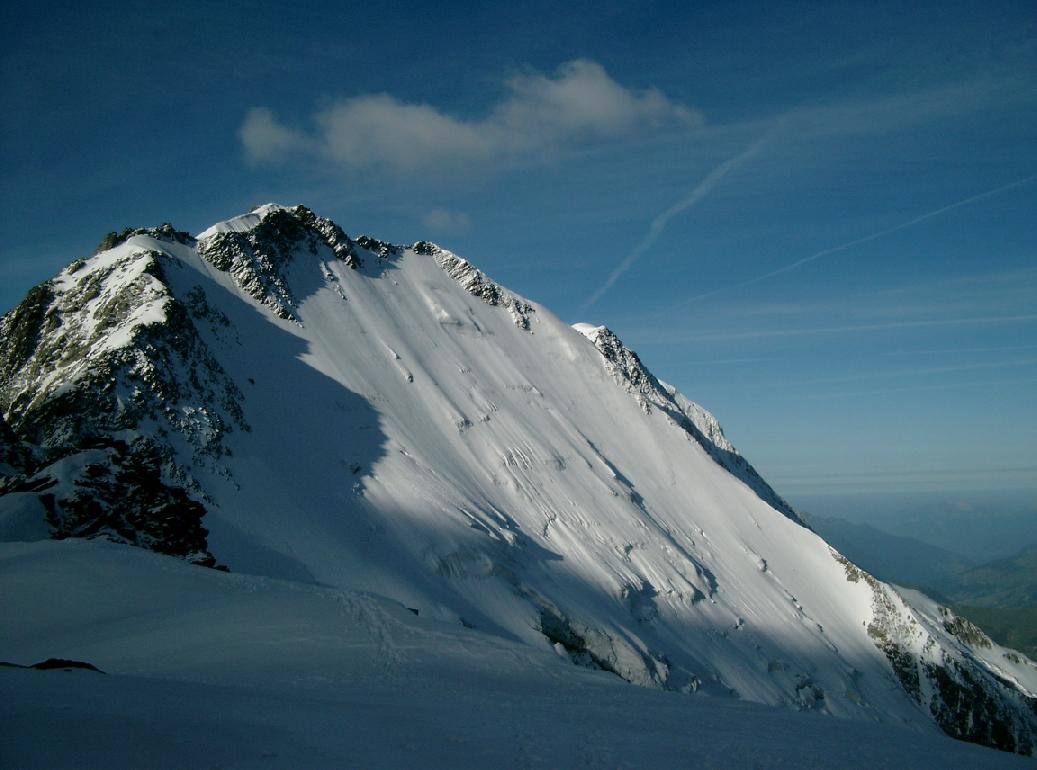 Arête Mettrier vue du refuge Durier