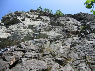 Falaise de Mervent - "T'es toit" Falaise de Mervent - "T'es toit"
